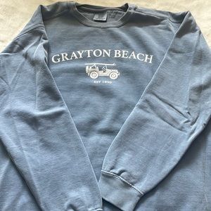 Comfort colors gratyon beach crewneck